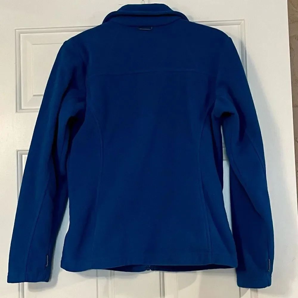 Columbia Turquoise Zip Up Cardigan Jacket Small - Picture 3 of 13